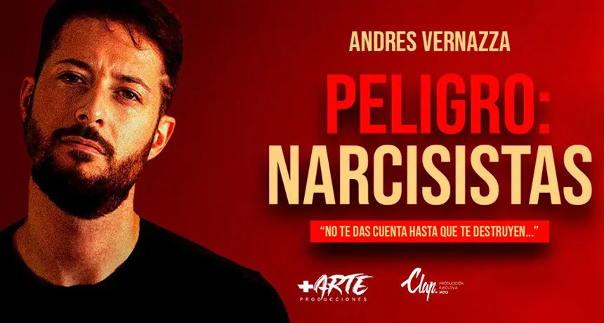 Andrés Vernazza presenta Peligro Narcisistas | Teatro Miramarense