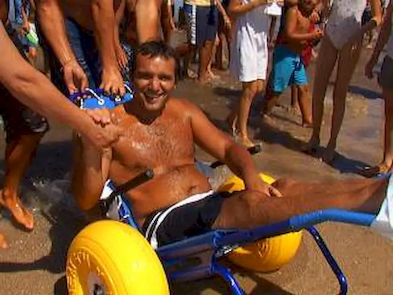 Silla de ruedas anfibia | Miramarense