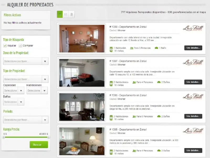 Turismo | Nuevo portal agrupa la oferta inmobiliaria miramarense