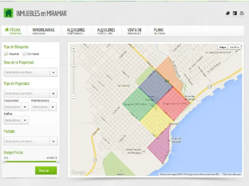 Turismo | Nuevo portal agrupa la oferta inmobiliaria miramarense