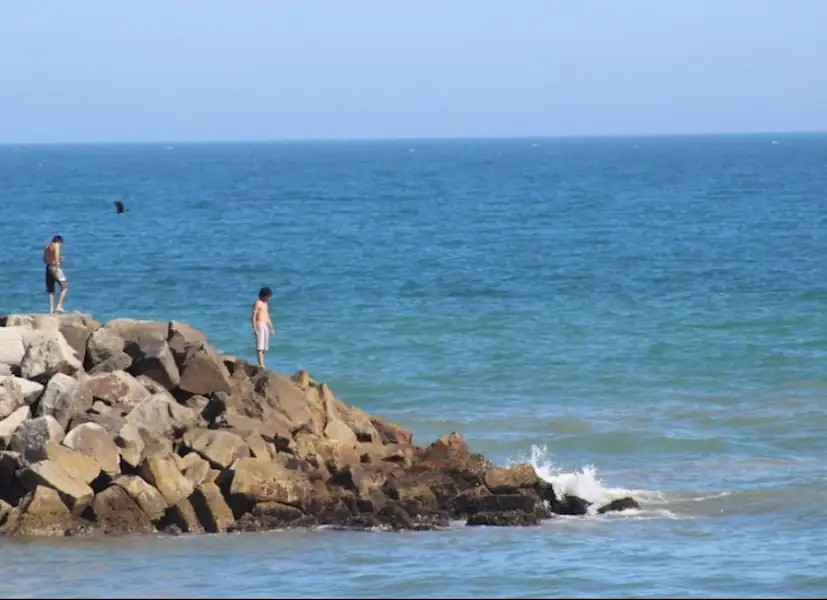 General | El calor invitó a todos a la playa