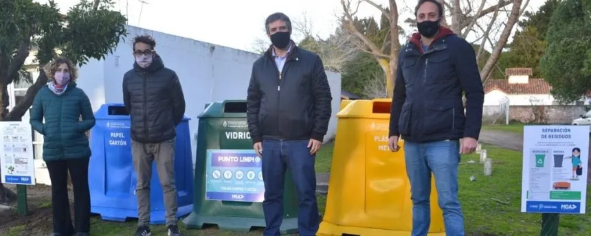 Instalaron campanas de reciclado en diversos puntos del distrito | Miramarense