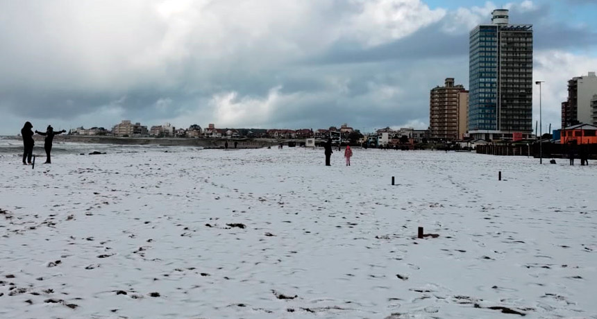 Nieve en Miramar
