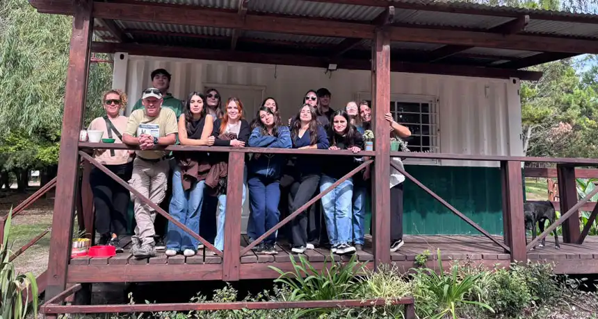 Estudiantes de la UNMDP vivieron una Visita Guiada en el Vivero
