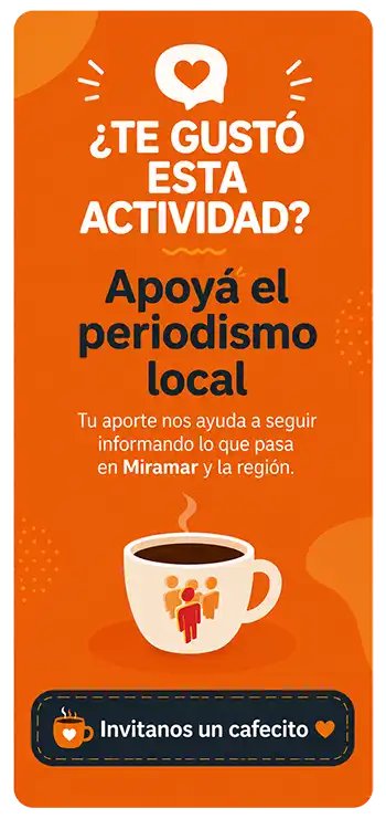 Invitanos un cafecito — Apoyá el periodismo de Miramar