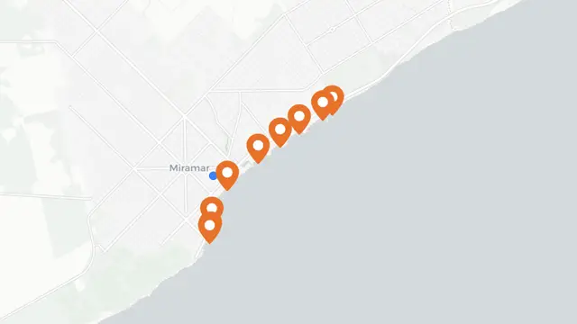 Plano de surf de Miramar