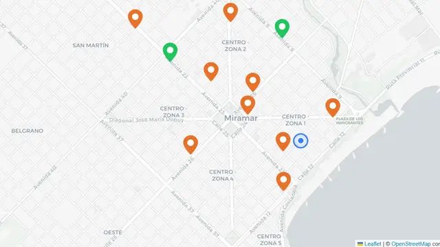 Plano de farmacias de Miramar