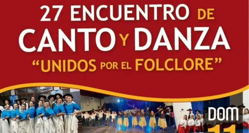 Miramar será sede del 27° Encuentro de Canto y Danza “Unidos por el Folclore”